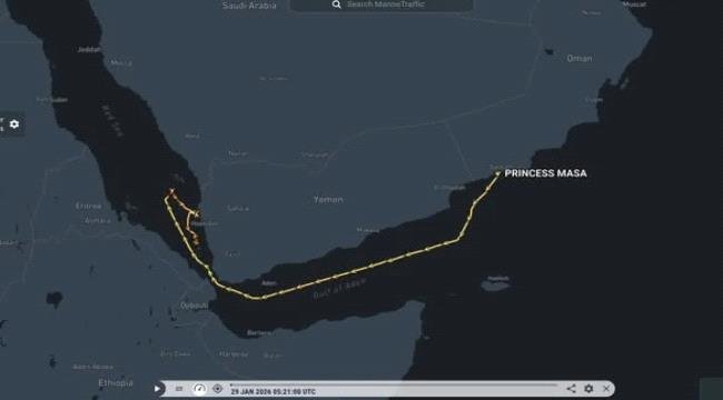 رصد تسلل سفن مشبوهة مرتبطة بإيران إلى مينائي رأس عيسى والصليف بالحديدة رصد تسلل سفن مشبوهة مرتبطة بإيران إلى مينائي رأس عيسى