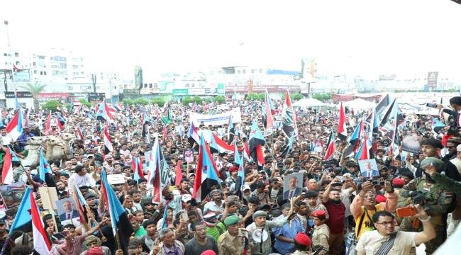 عدن على موعد مع مليونية الثبات الجنوبي.. رسالة شعب لا ينكسر عدن على موعد مع مليونية الثبات الجنوبي رسالة شعب لا