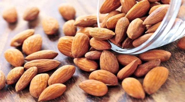 فائدة جديدة.. ماذا يحدث لصحتك عند تناول 40 غراماً من اللوز يومياً؟ فائدة جديدة ماذا يحدث لصحتك عند تناول 40 غراماً من