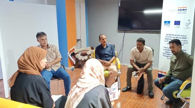 قيادة مكتب الثقافة بالعاصمة عدن تبحث مع مؤسسة جدارية للتنمية الثقافية سبل التعاون المشترك قيادة مكتب الثقافة بالعاصمة عدن تبحث مع مؤسسة جدارية للتنمية