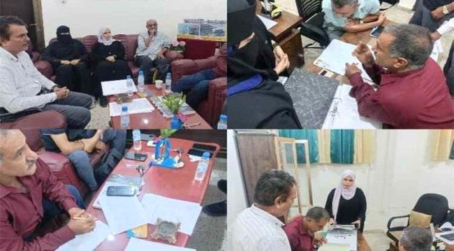 لجنة وزارية تقيّم أداء هيئة حماية البيئة في عدن لجنة وزارية تقيّم أداء هيئة حماية البيئة في عدن