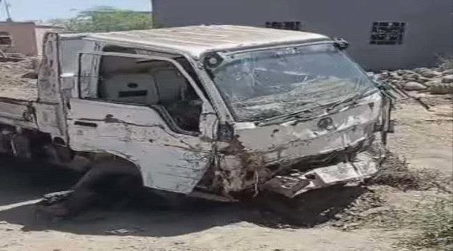 نجاة سائق من انفجار لغم حوثي غربي تعز اليمنية نجاة سائق من انفجار لغم حوثي غربي تعز اليمنية